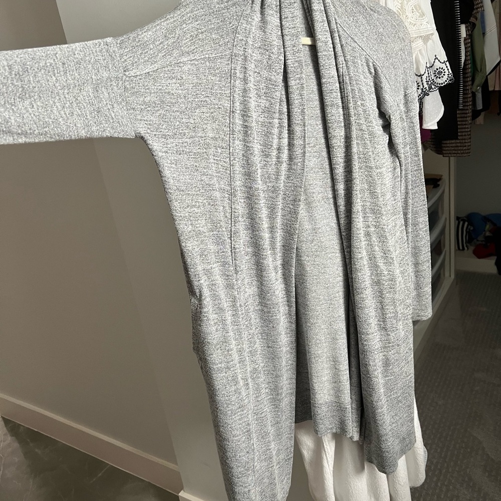 Grey banana republic cozy sweater